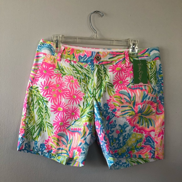 Lilly Pulitzer Pants - NWT Lily Pulitzer Floral Tropical Jayne Short